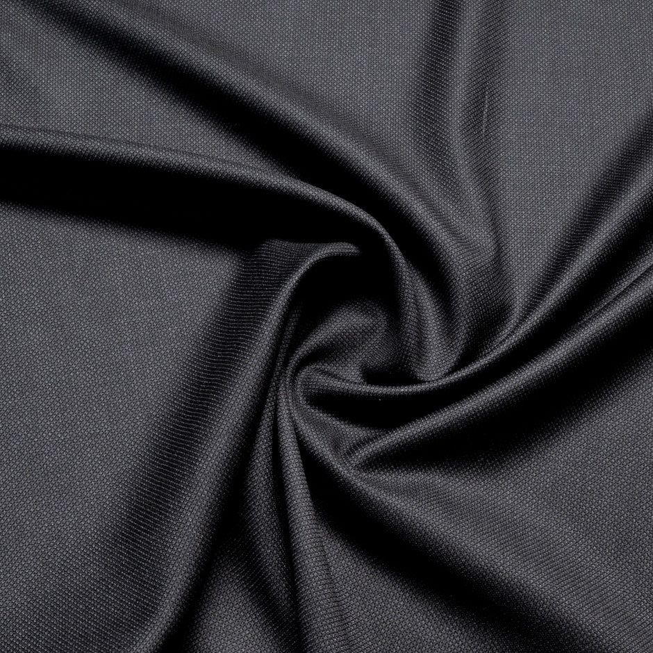 Dark Grey Super 120's Pure Wool Suiting