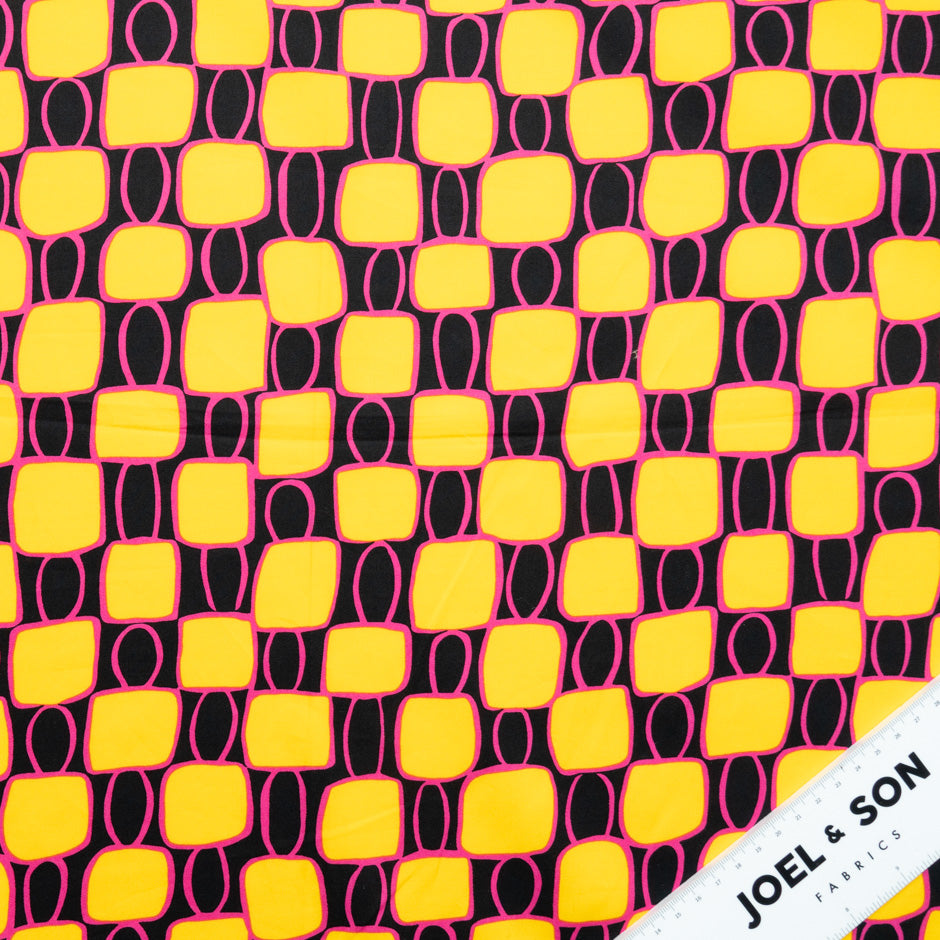 Multi-Coloured Geo Printed Pure Cotton