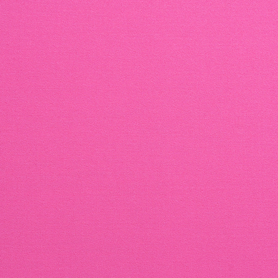 Candy Pink Single Wool Crêpe