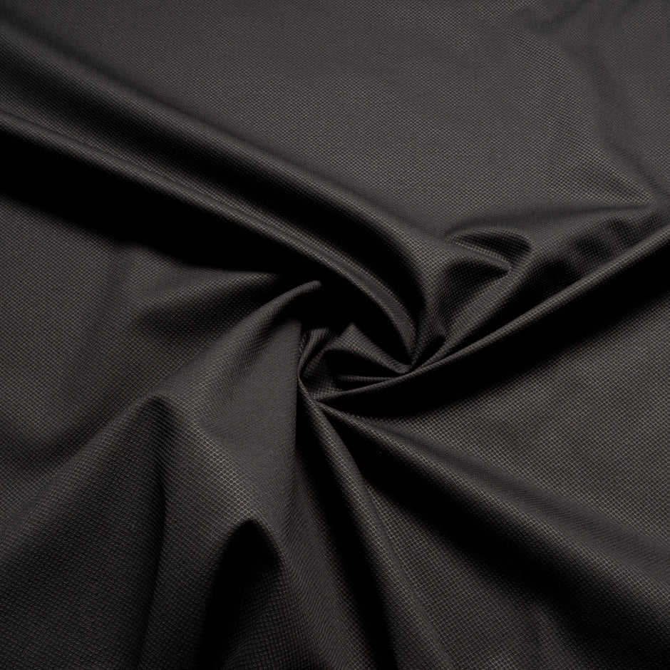 Black Diamond Stretch Cotton Piqué