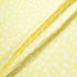 White & Yellow Spotted Piqué