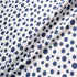 Blue & White Spotted Piqué