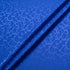 Royal Blue Abstract Jacquard Pure Silk