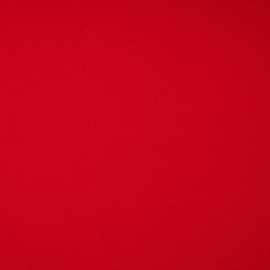 Lipstick Red Single Wool Crêpe
