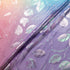 Multi Ombré Metallic Leaf Silk Chiffon