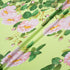 Floral Printed Lime Green Pure Silk Chiffon