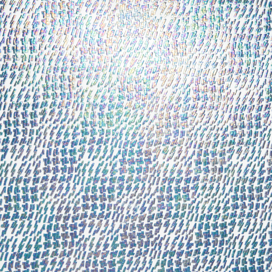 Metallic Laminated Embroidered Tulle