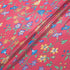 Multi Floral Printed Cherry Pink Silk Georgette