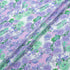 Lilac & Green Floral Printed Silk Georgette