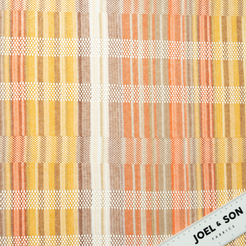 Orange, Yellow, Beige Lightweight Knit