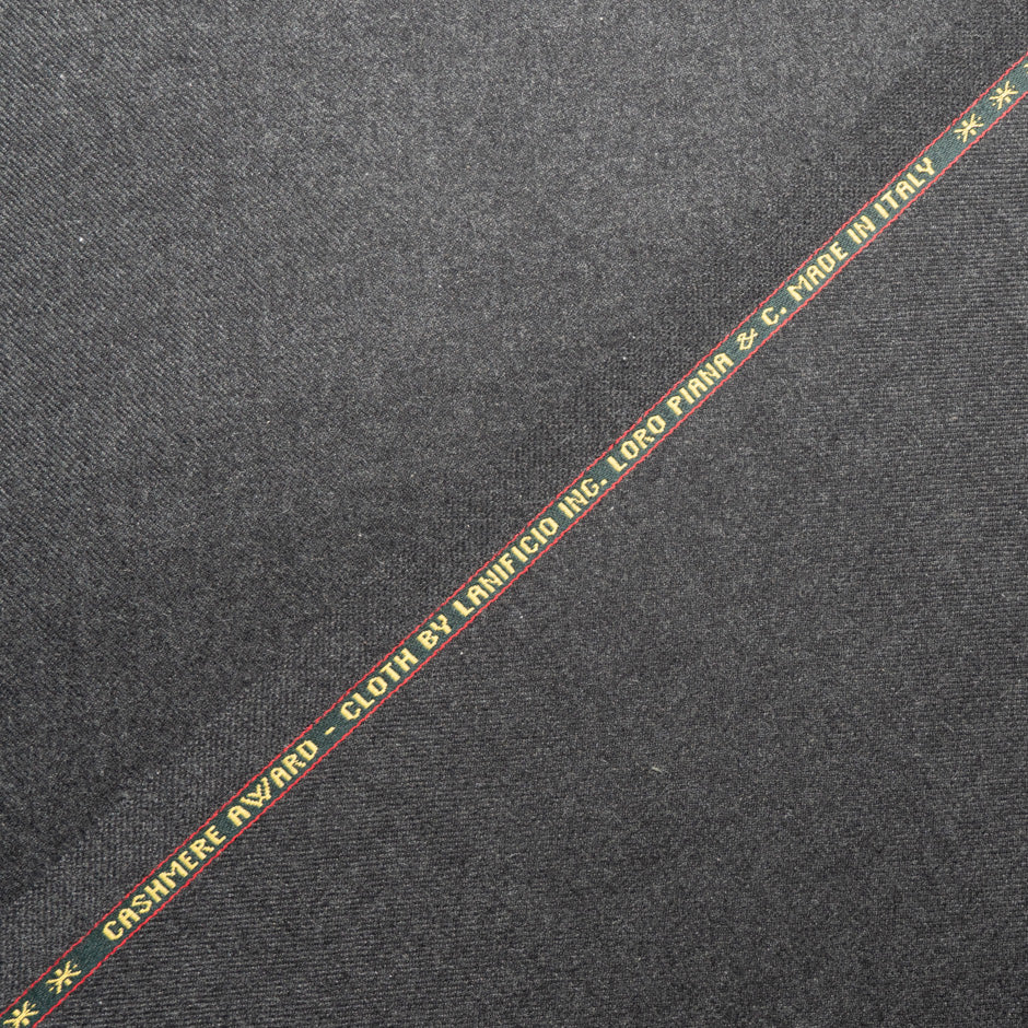 Dark Grey Pure 'Cashmere Award' Suiting
