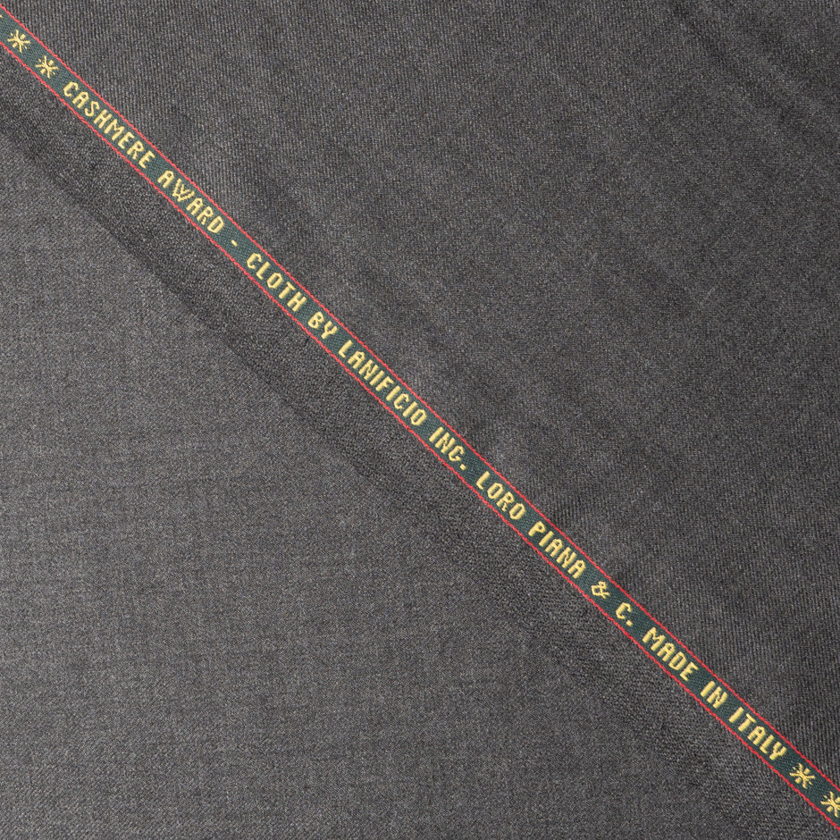 Charcoal Grey Pure 'Cashmere Award' Suiting