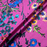 Bold Floral Printed Magenta Luxury Cotton