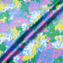 Multi-Coloured Abstract Printed Satin Cotton