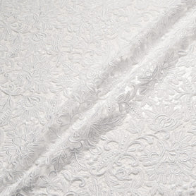 Fresh White Floral Guipure Lace