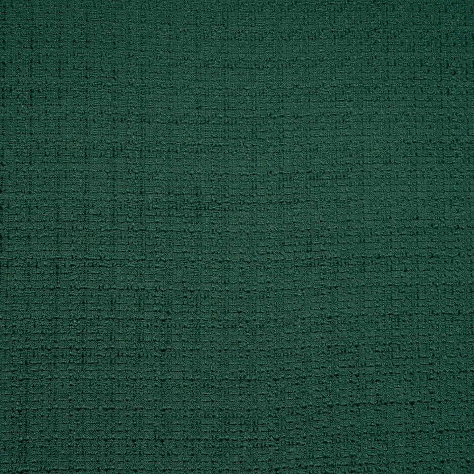 Bottle Green Wool Bouclé
