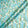 White Lily of the Valley Turquoise Silk Jacquard