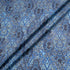 Blue Paisley Printed Pure Cotton