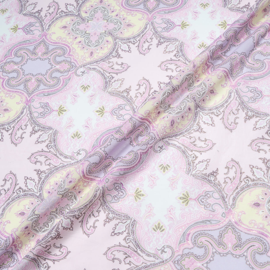 Pastel Coloured Vision Printed Cotton Voile