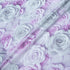 Pale Pink & Lilac Floral Pure Silk Georgette (A 2.70m PIece)