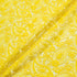 Bright Yellow Paisley & Floral Guipure Lace