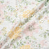 Pastel Floral Printed White Guipure Lace