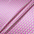 Pink, Green & Lilac Geometric Printed Silk Satin