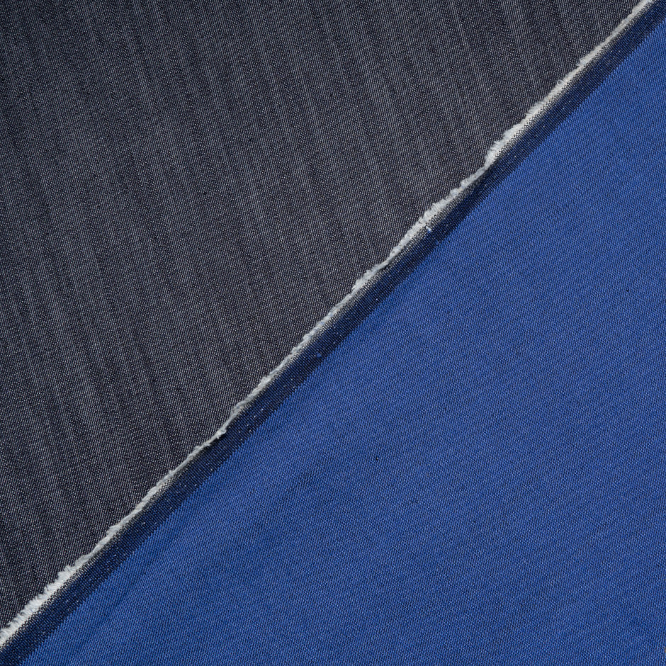 Royal Blue Double-Sided Cotton Denim