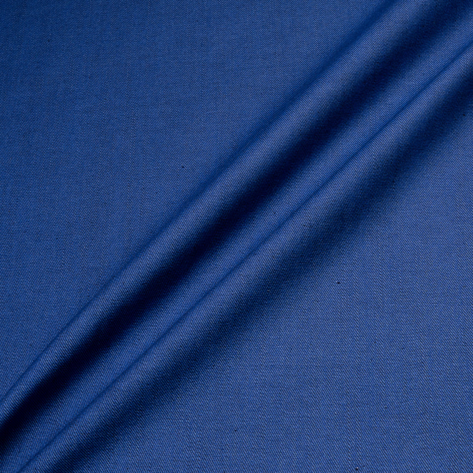 Royal Blue Double-Sided Cotton Denim