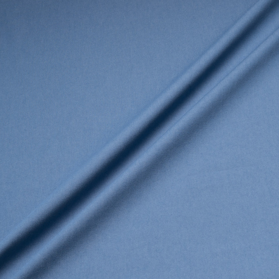 Sky Blue Stretch Cotton Denim