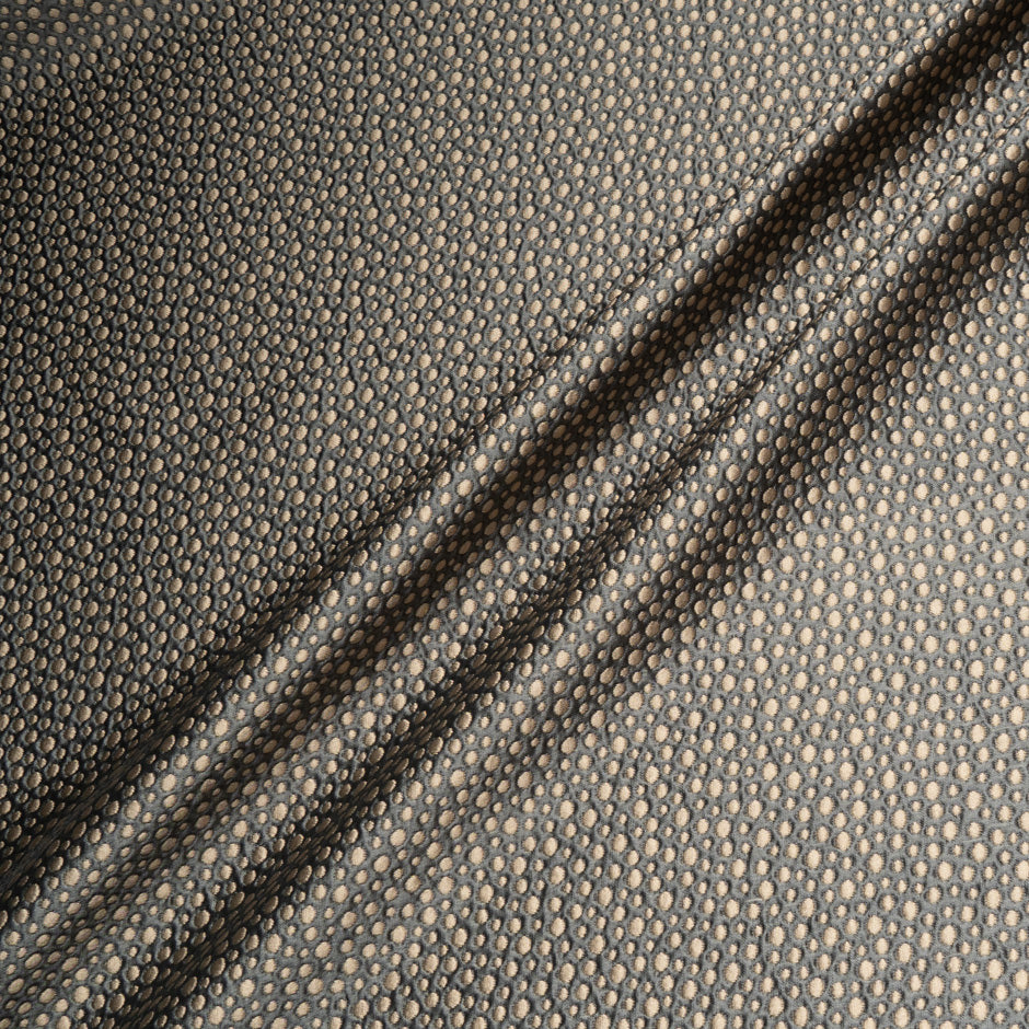 Taupe & Beige 'Pebble' Cloqué