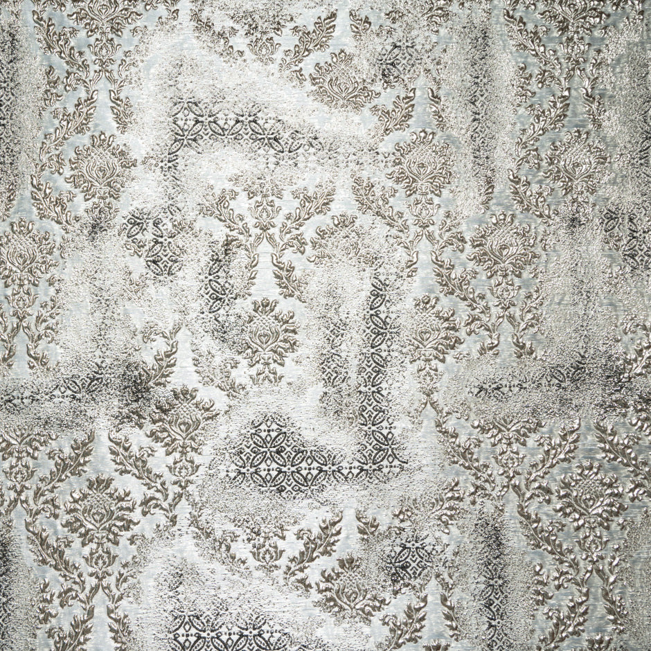 Dark Gold Patterned Cloqué