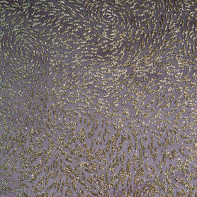 Bordeaux Metallic Chiffon