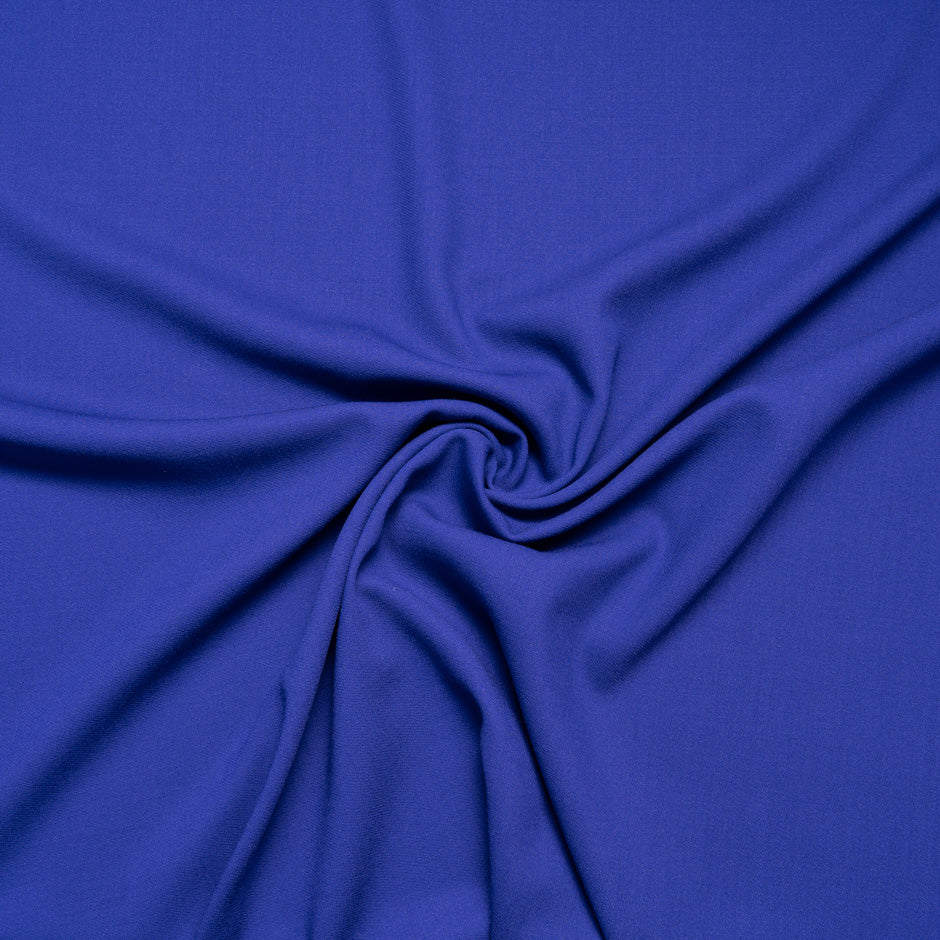 Deep Electric Blue Pure Wool
