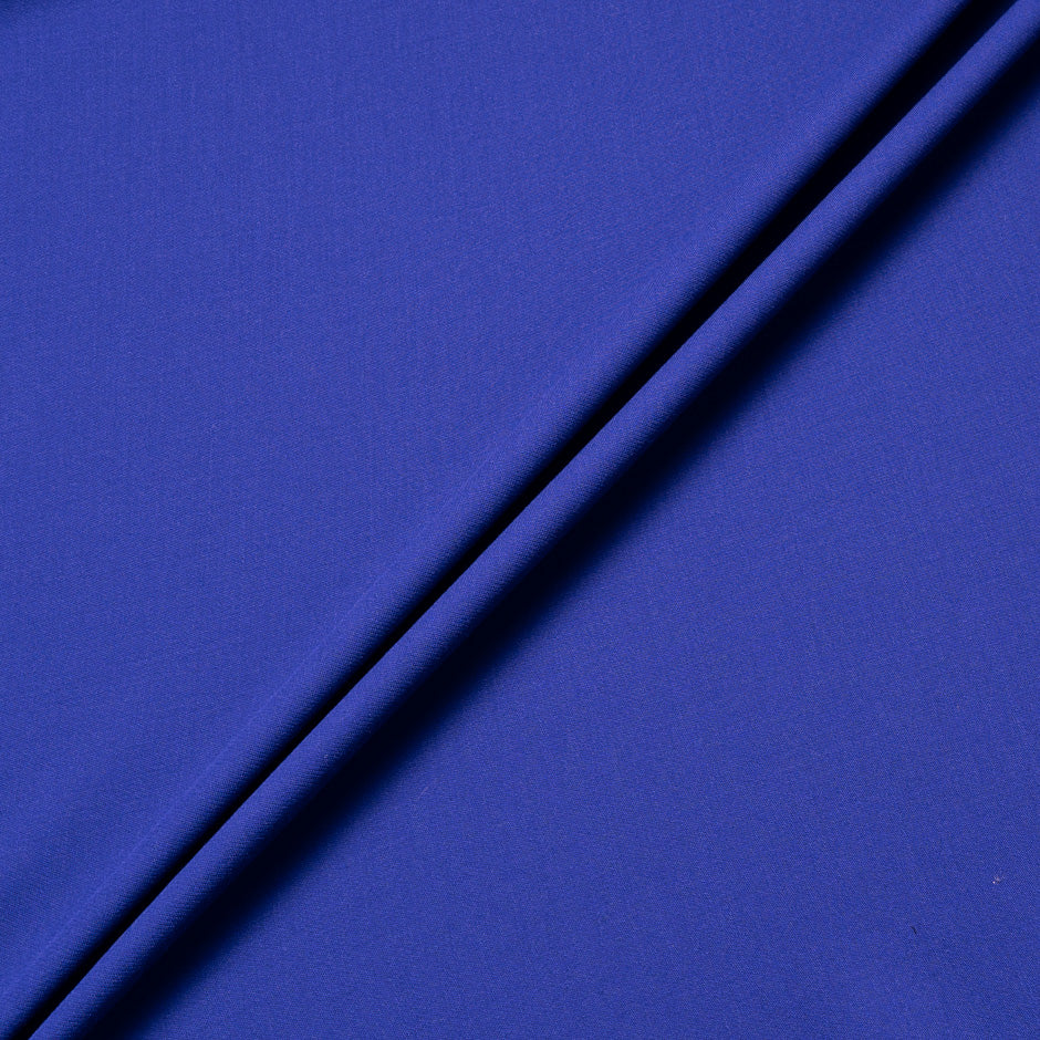 Deep Electric Blue Pure Wool