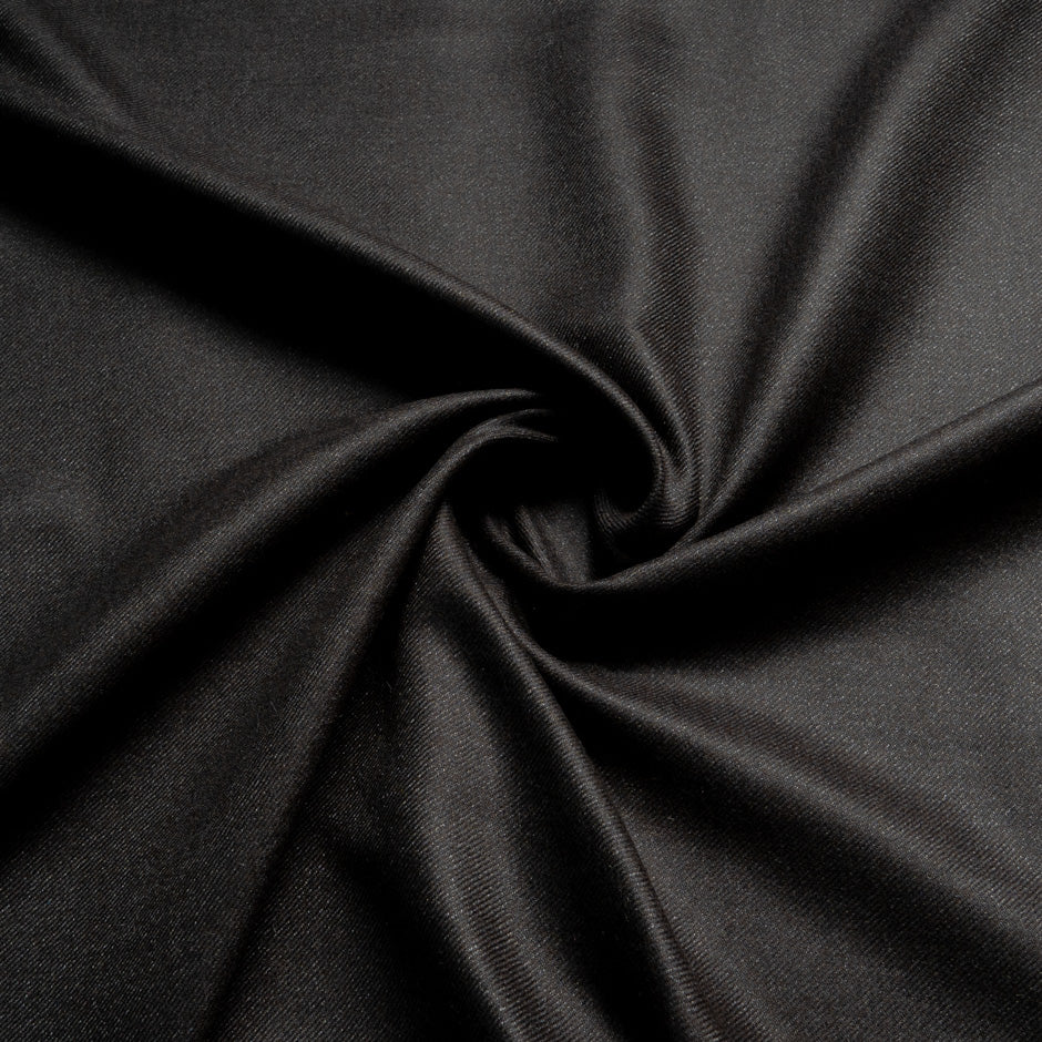 Black & Grey Dogtooth Wool & Cashmere Double Faced Suiting