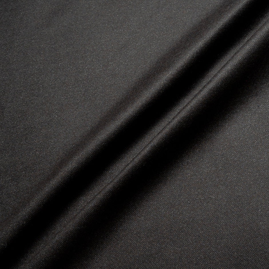 Black & Grey Dogtooth Wool & Cashmere Double Faced Suiting