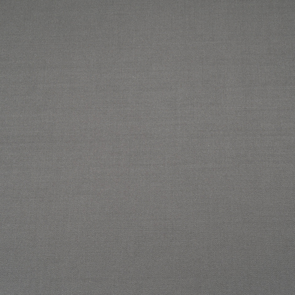 Slate Grey Pure Wool Gaberdine