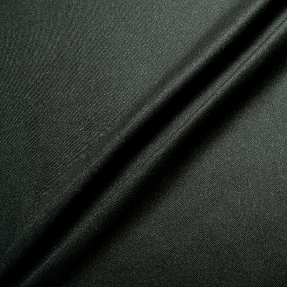 Bottle Green Herringbone Cashmere & Wool Blend