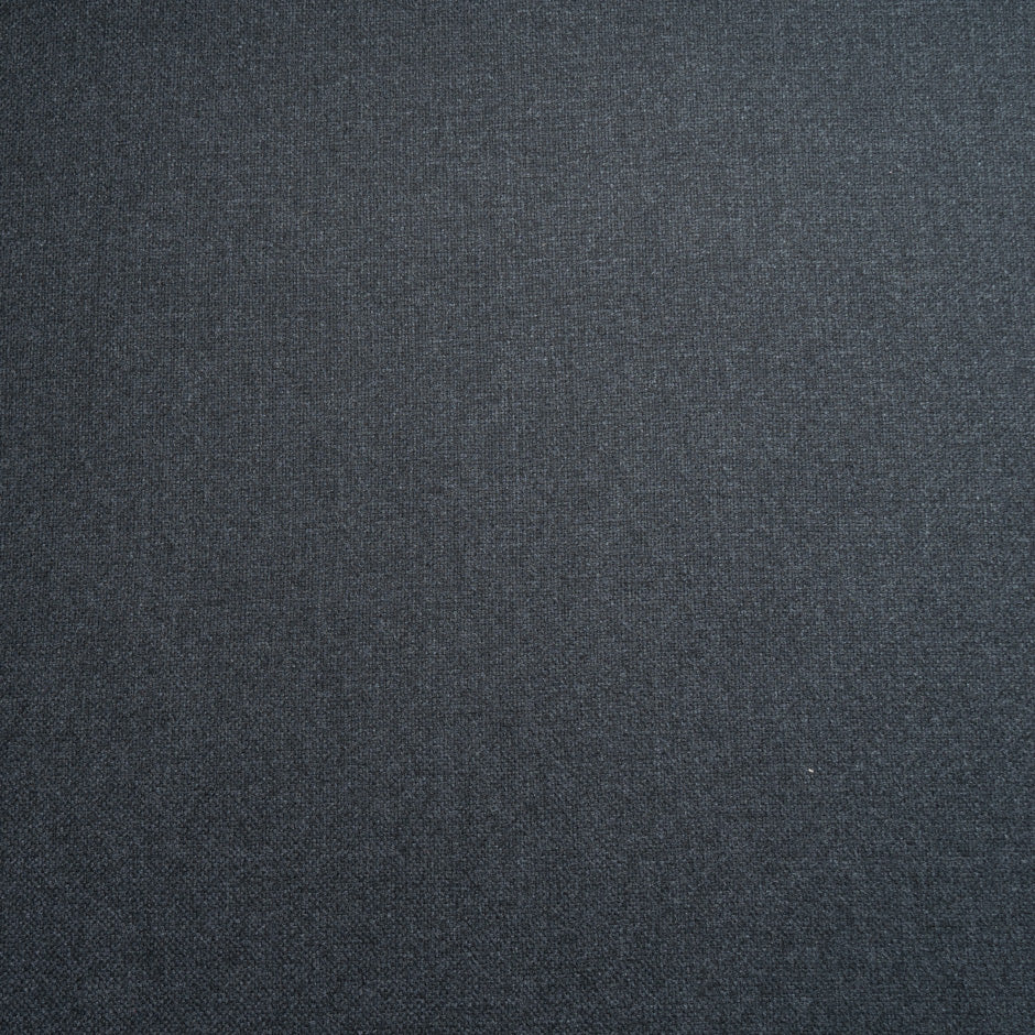 Dark Grey Silk & Wool Suiting