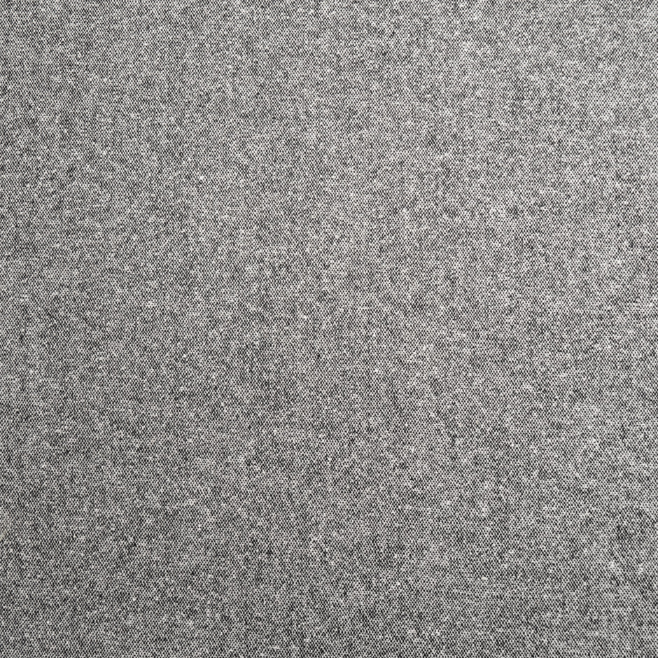 Grey Mottled Pure Wool Tweed