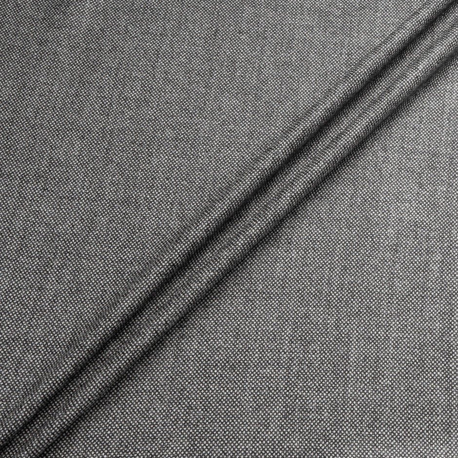 Grey Pure Wool Tweed