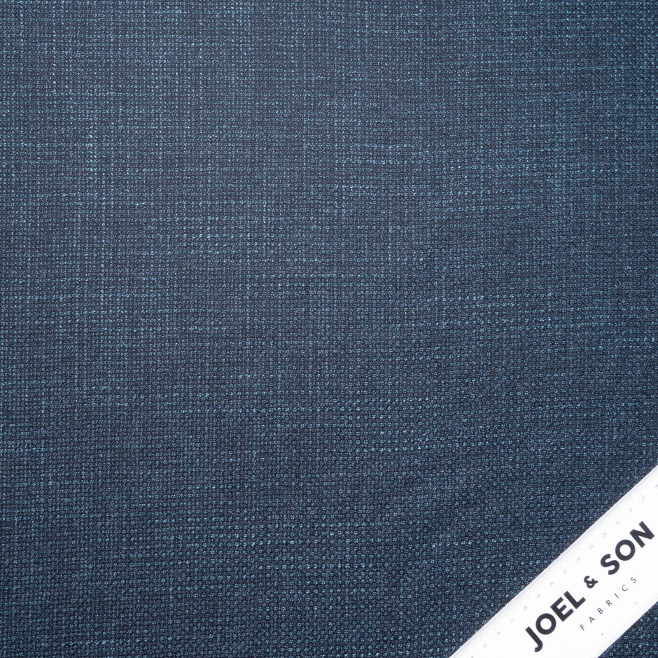 Blue Wool, Silk & Cashmere Blend