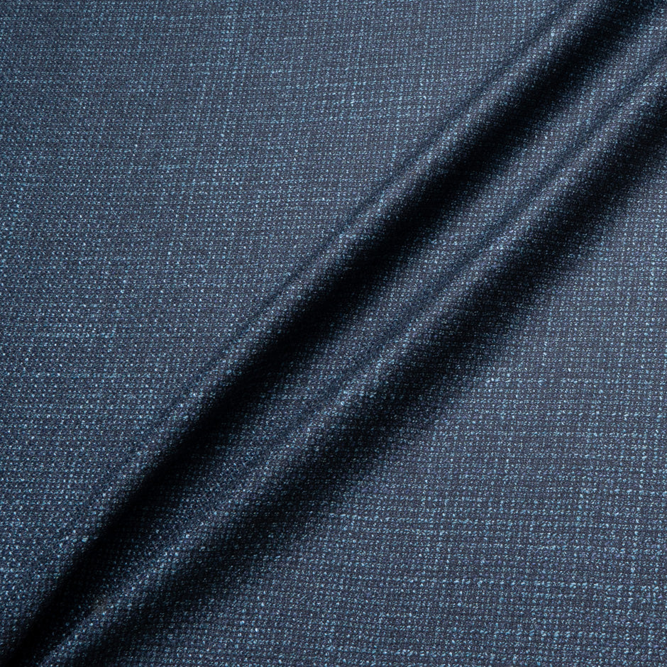 Blue Wool, Silk & Cashmere Blend