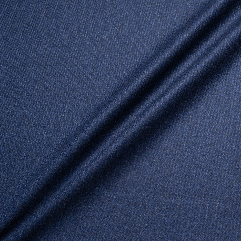 Blue Pinstripe Superfine Pure Wool