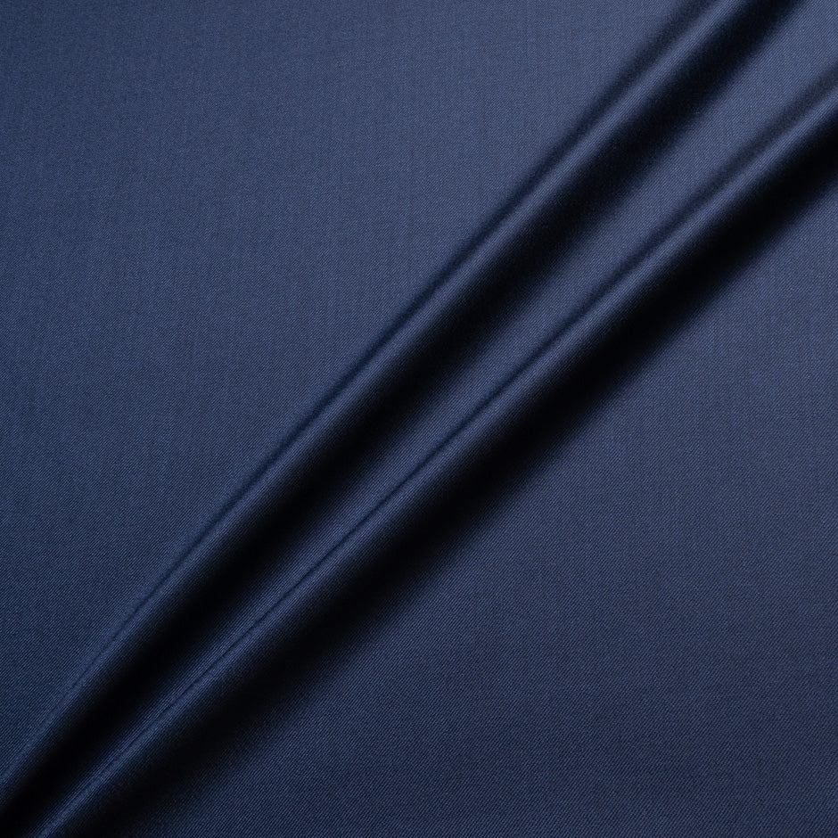 Navy Blue Superfine Pure Cashmere Suiting