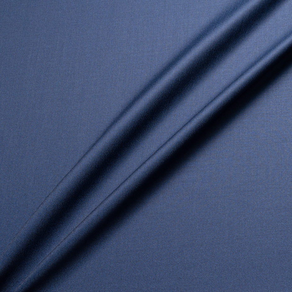 Deep Blue Superfine Pure Cashmere Suiting