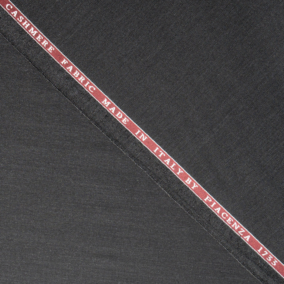 Shadow Grey Superfine Pure Cashmere Suiting