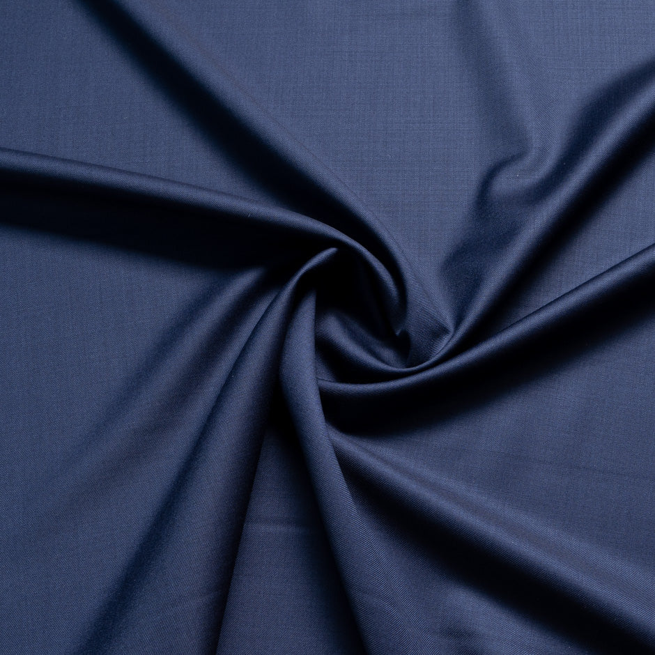 Navy Blue Super 180s Pure Wool