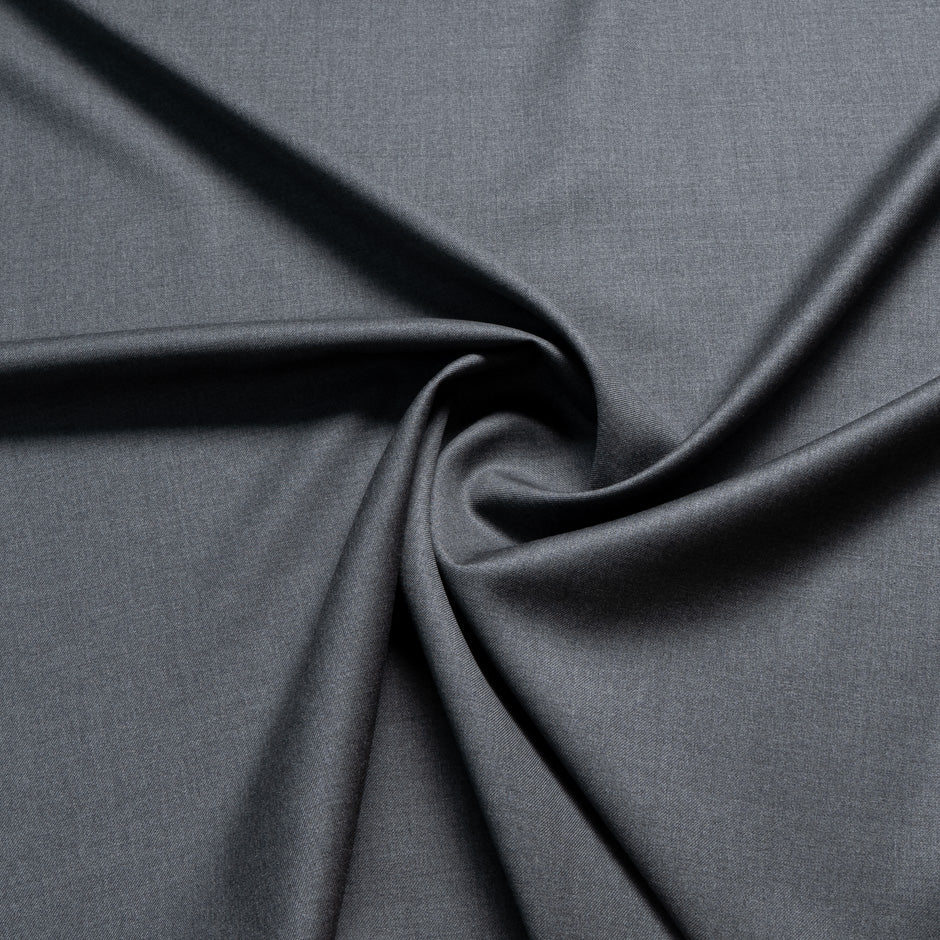 Grey Super 180s Pure Wool